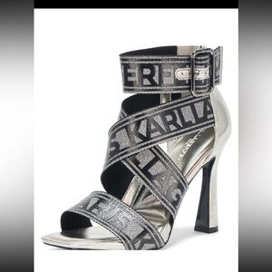 🆕Karl Lagerfeld CARELIZ F24 Ankle Strap 4.5” Heels